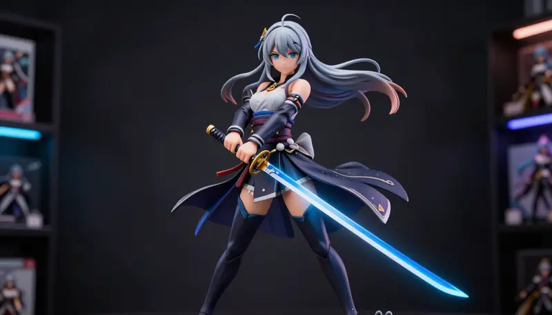 Ayame, Silver Ronin premium anime figure